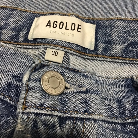 AGOLDE Mid Rise Relaxed Boot Jeans Size 30. - Picture 7 of 11